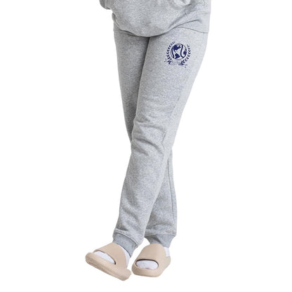 Heather Grey - Front - Prince Unisex Adult Global Jogging Bottoms