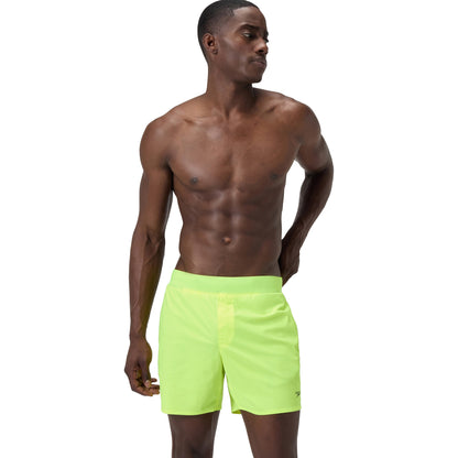 Yellow - Pack Shot - Speedo Mens Lookout Swim Shorts