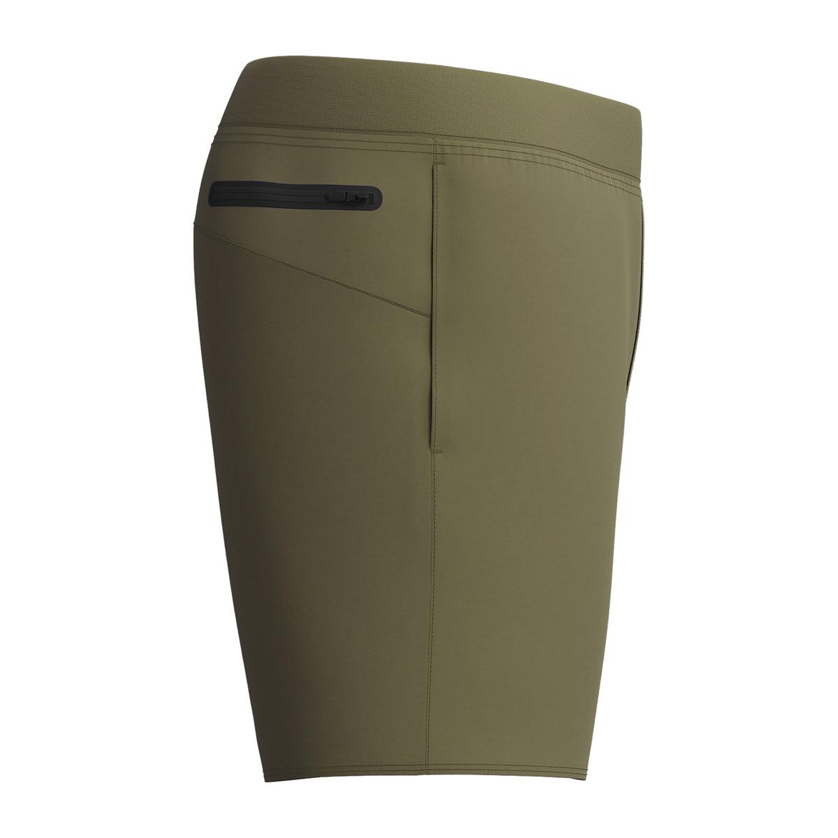 Green - Side - Speedo Mens Lookout Swim Shorts