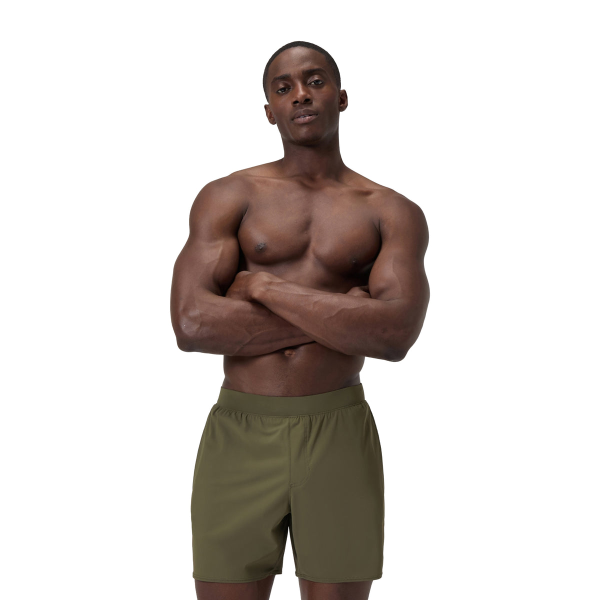 Green - Pack Shot - Speedo Mens Lookout Swim Shorts