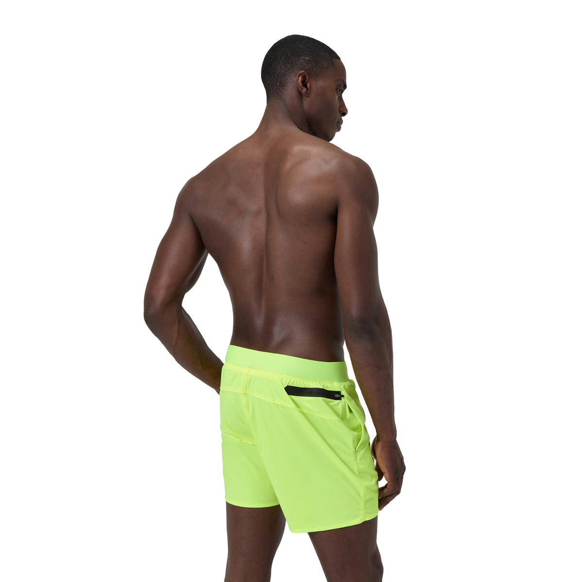 Yellow - Back - Speedo Mens Lookout Swim Shorts