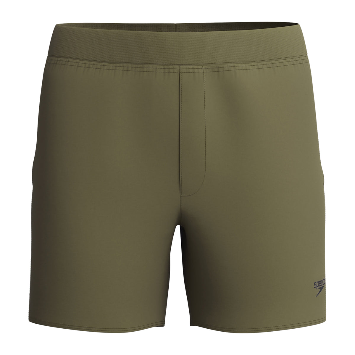 Green - Front - Speedo Mens Lookout Swim Shorts