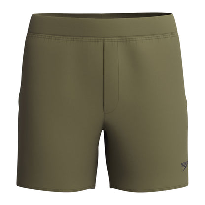 Green - Front - Speedo Mens Lookout Swim Shorts