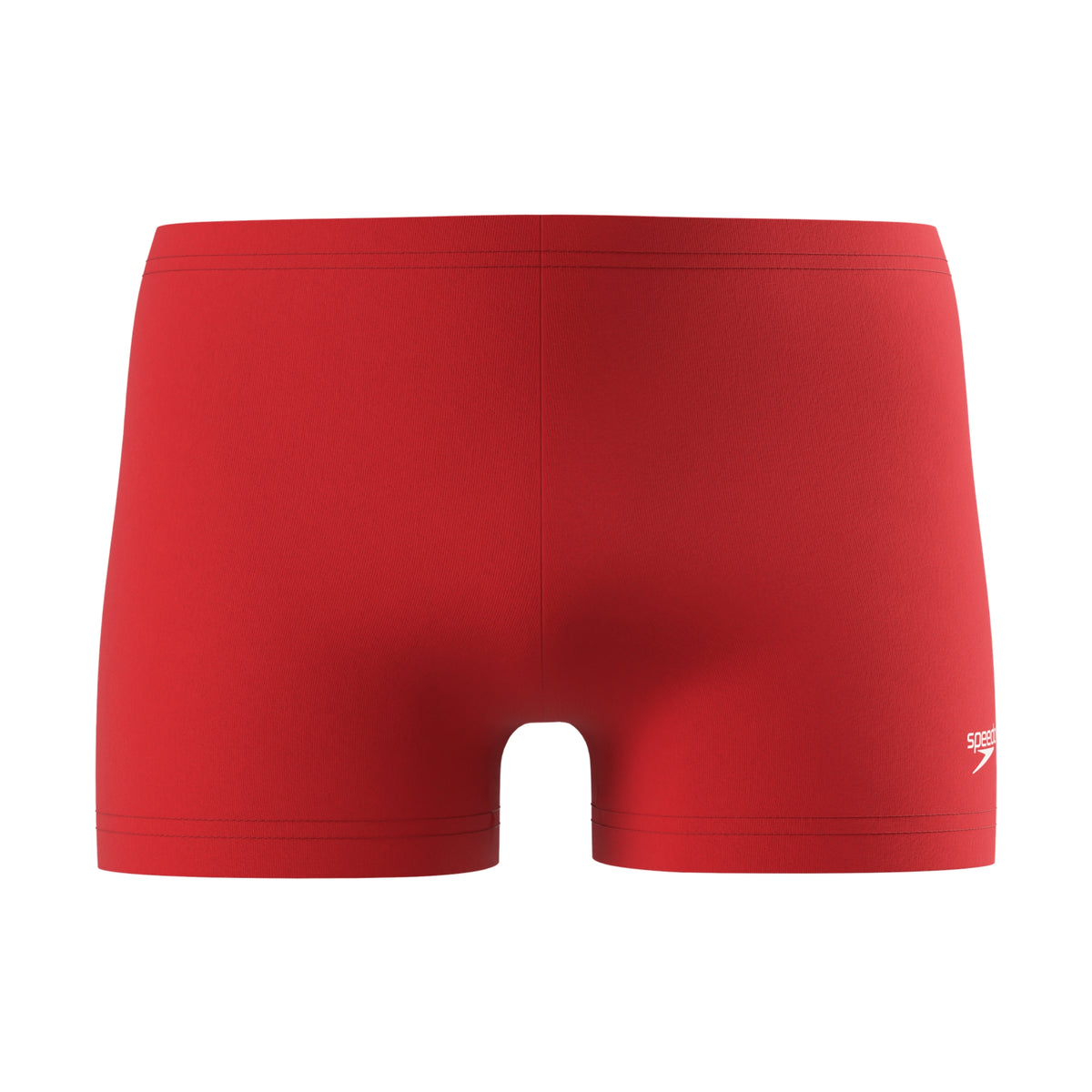 Red - Front - Speedo Mens Big Logo Endurance+ Swim Shorts