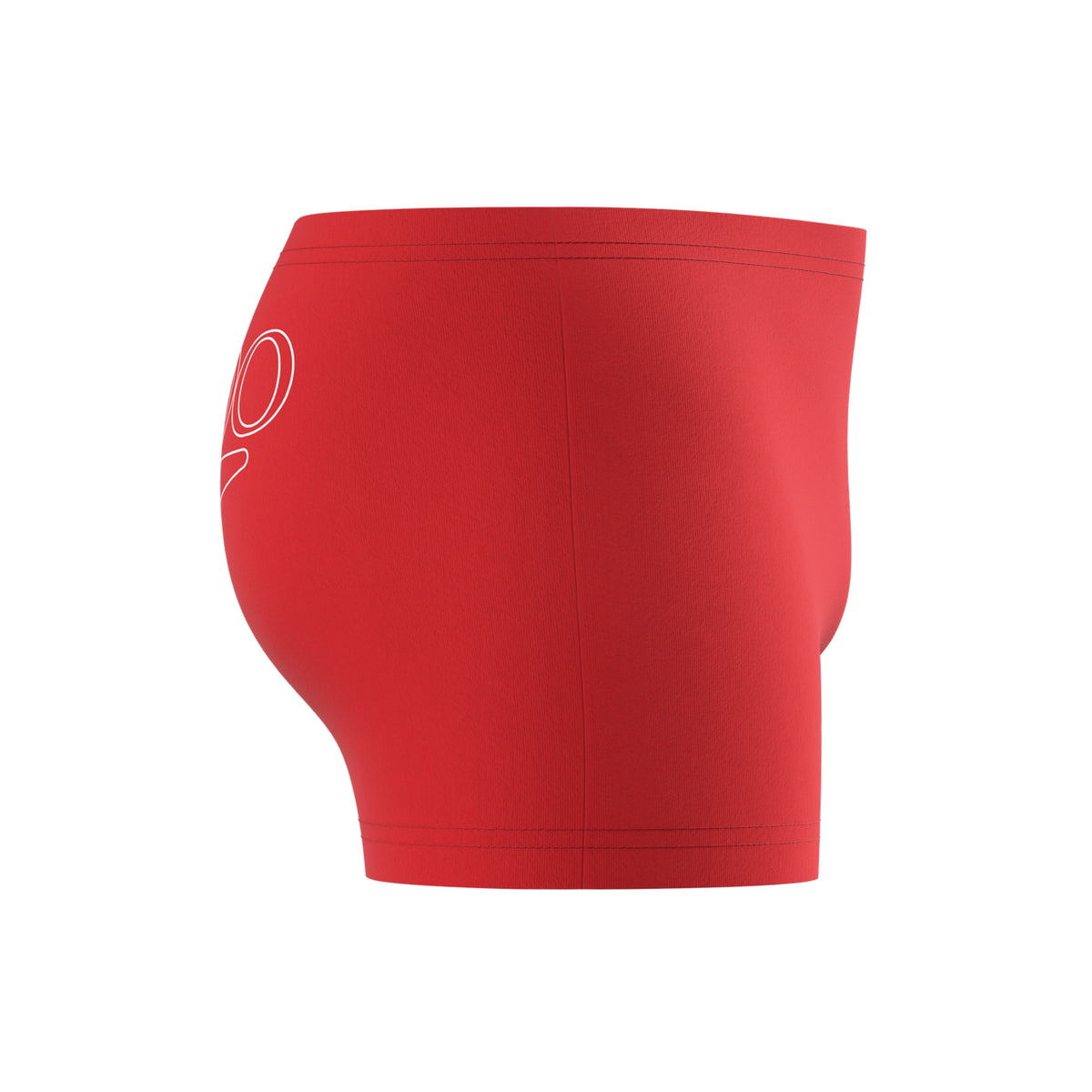 Red - Pack Shot - Speedo Mens Big Logo Endurance+ Swim Shorts