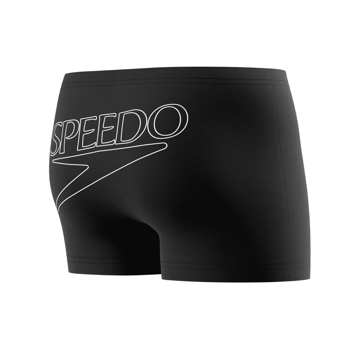 Black - Lifestyle - Speedo Mens Big Logo Endurance+ Swim Shorts