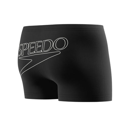 Black - Lifestyle - Speedo Mens Big Logo Endurance+ Swim Shorts
