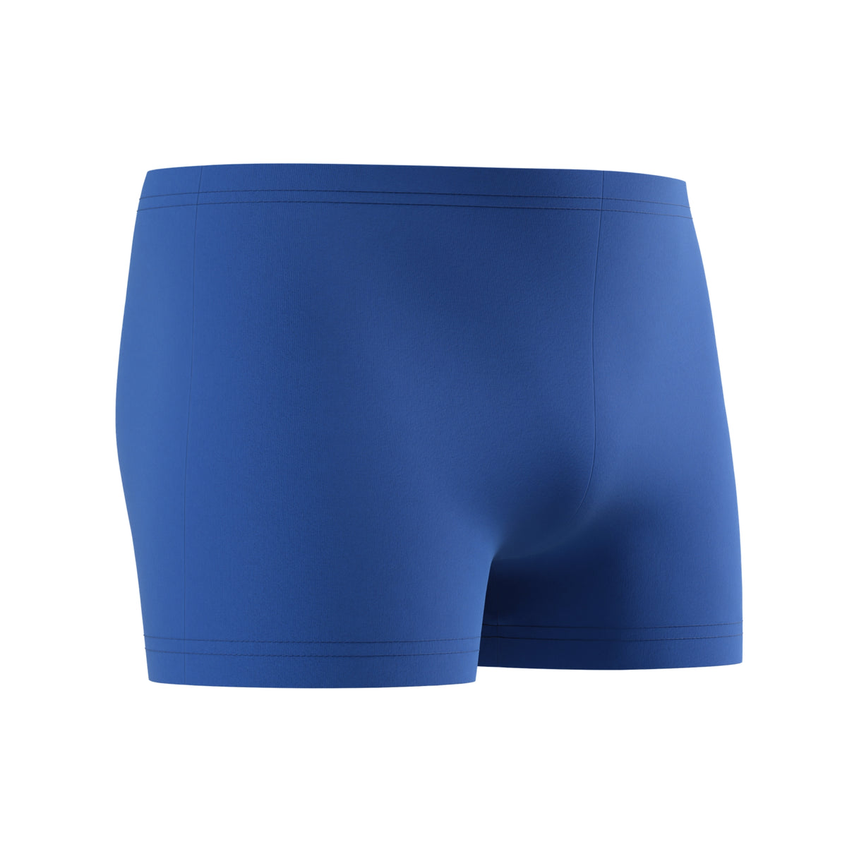 Blue - Side - Speedo Mens Big Logo Endurance+ Swim Shorts