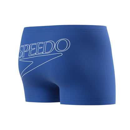 Blue - Lifestyle - Speedo Mens Big Logo Endurance+ Swim Shorts