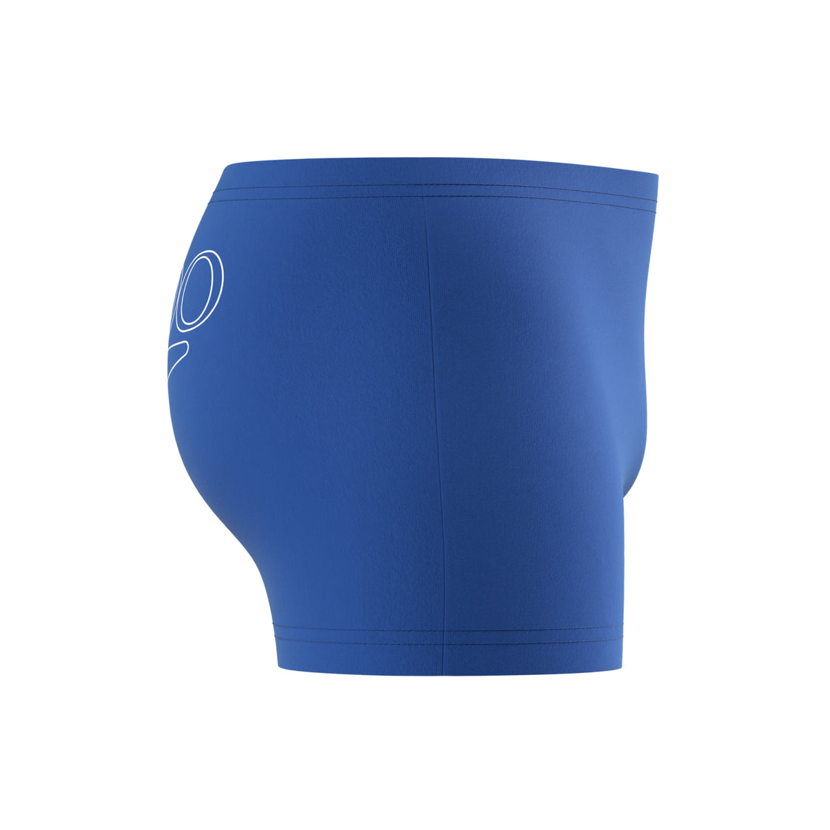 Blue - Pack Shot - Speedo Mens Big Logo Endurance+ Swim Shorts