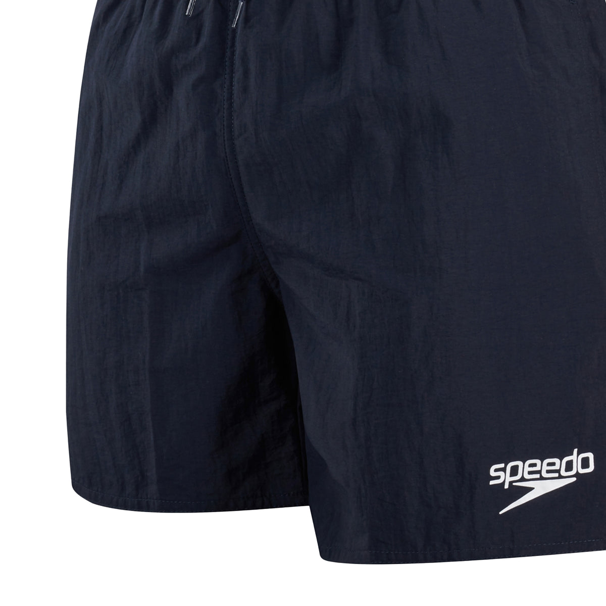 Navy - Side - Speedo Mens Essential Logo Swim Shorts
