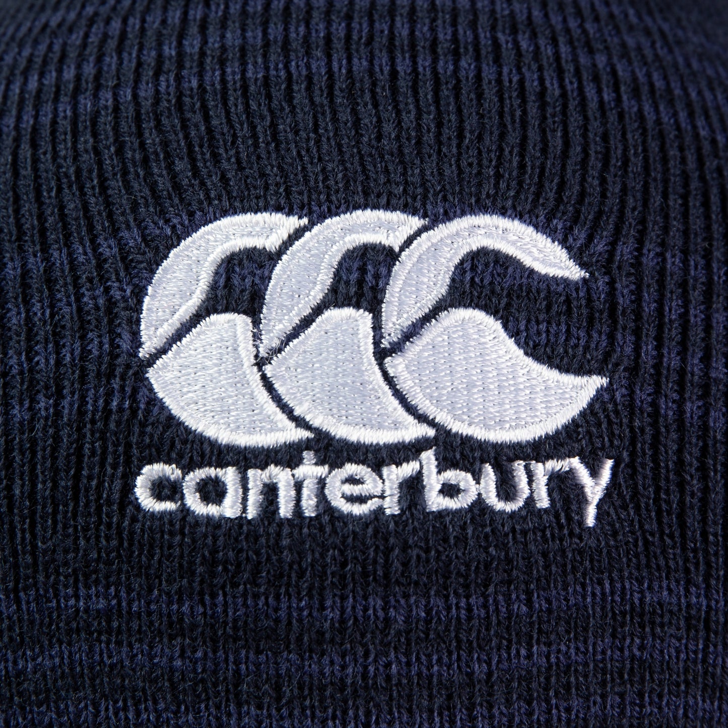 Navy - Lifestyle - Canterbury Unisex Adult Embroidered Logo Beanie