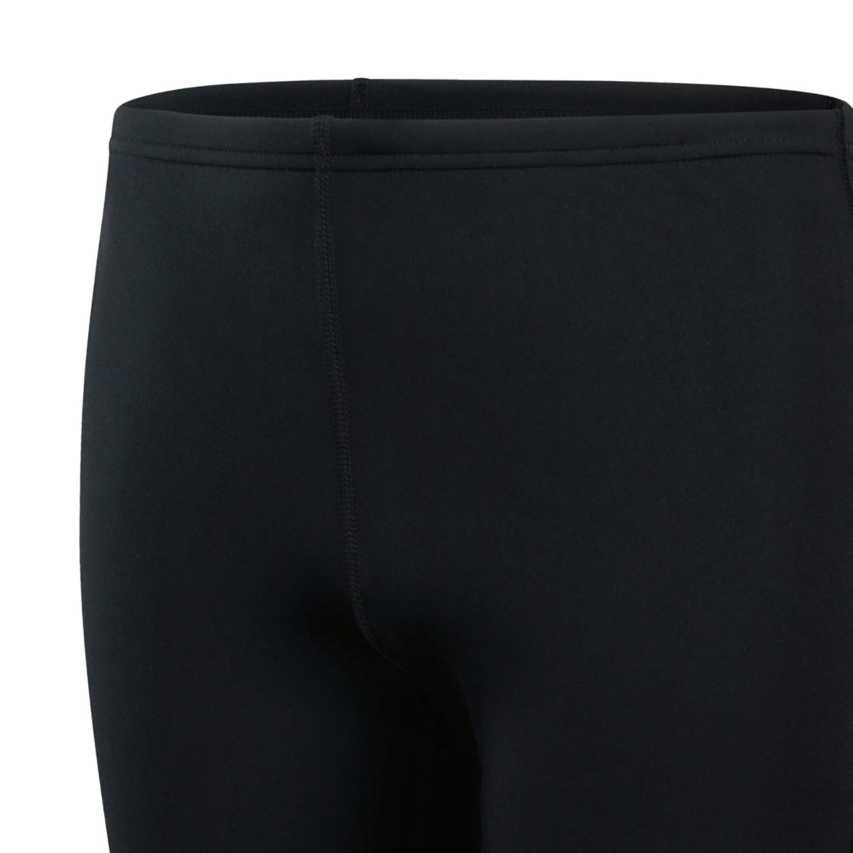 Black - Back - Speedo Boys Endurance+ V-Cut Jammer Shorts