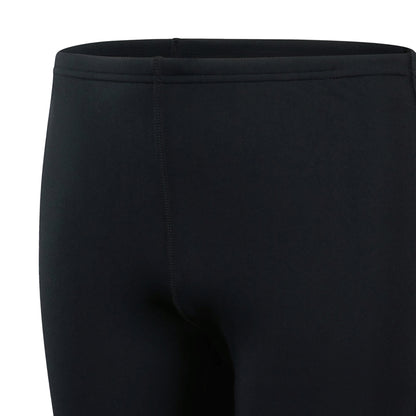 Black - Back - Speedo Boys Endurance+ V-Cut Jammer Shorts