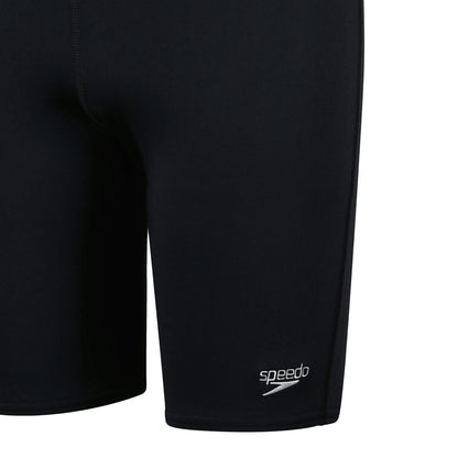 Black - Side - Speedo Boys Endurance+ V-Cut Jammer Shorts