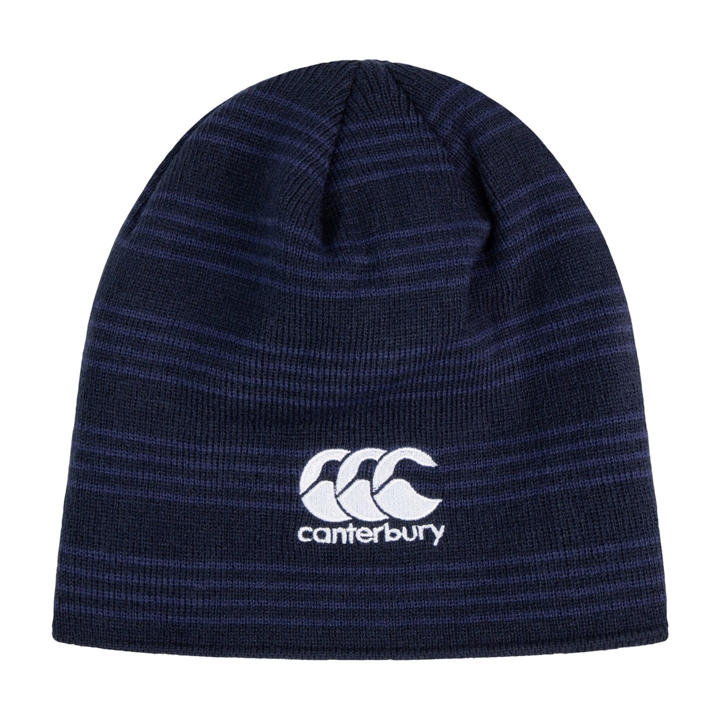 Navy - Front - Canterbury Unisex Adult Embroidered Logo Beanie