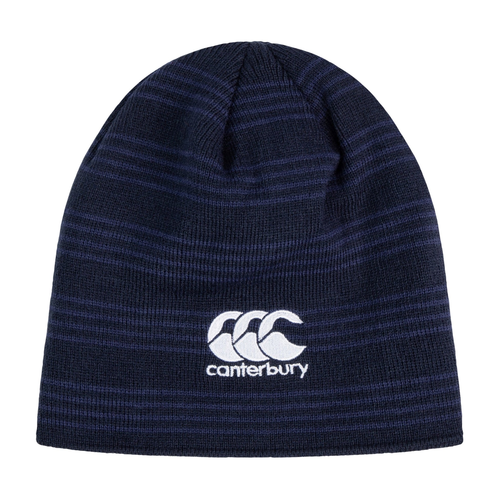 Navy - Front - Canterbury Unisex Adult Embroidered Logo Beanie