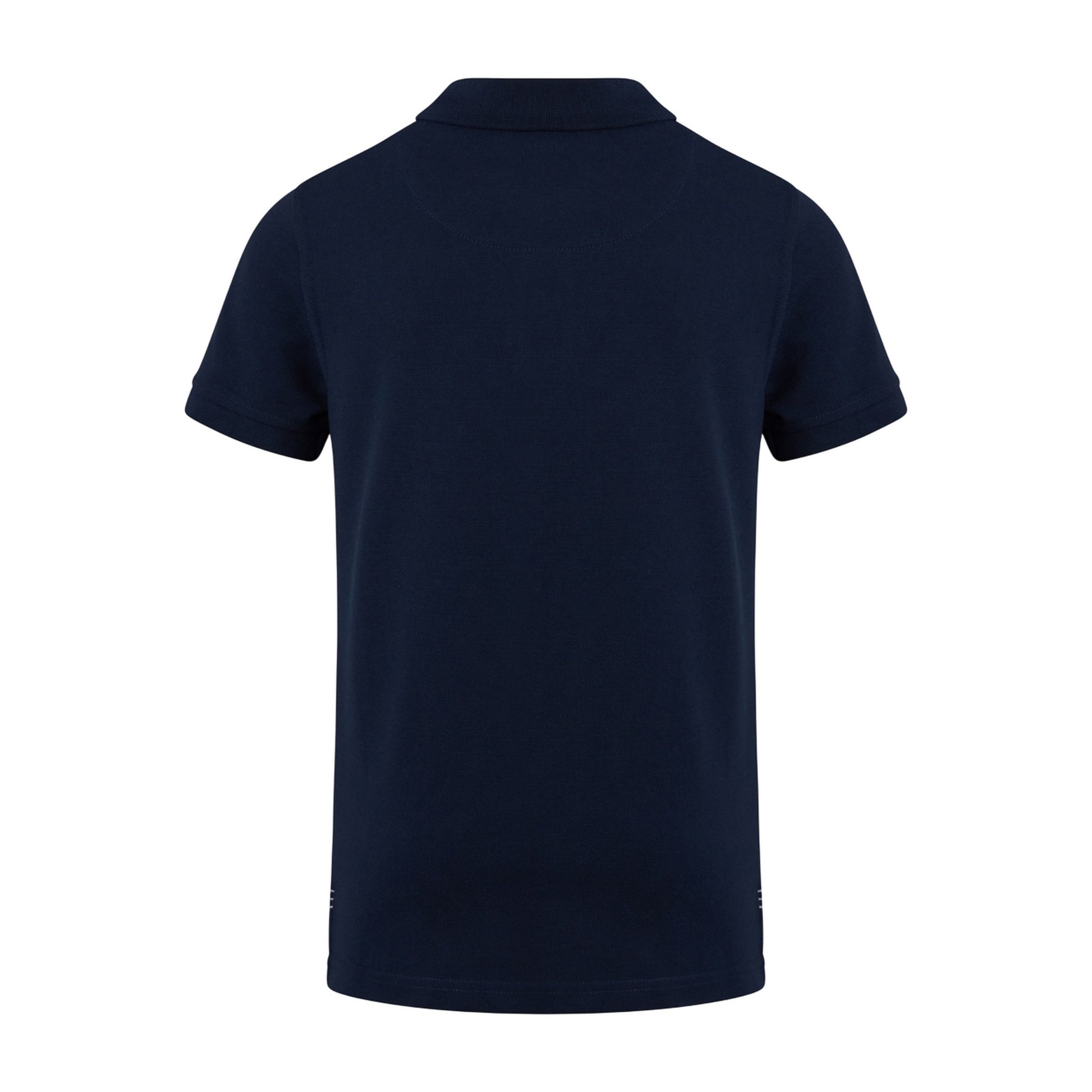 Navy - Back - Canterbury Childrens-Kids Waimak Polo Shirt