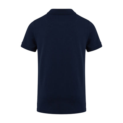 Navy - Back - Canterbury Childrens-Kids Waimak Polo Shirt