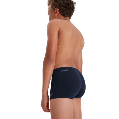 Navy - Back - Speedo Boys Classic Endurance+ Swim Shorts