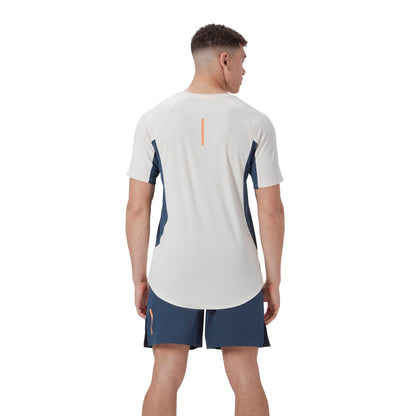 Whitecap Grey-Midnight Navy - Lifestyle - Canterbury Mens Vapodri T-Shirt