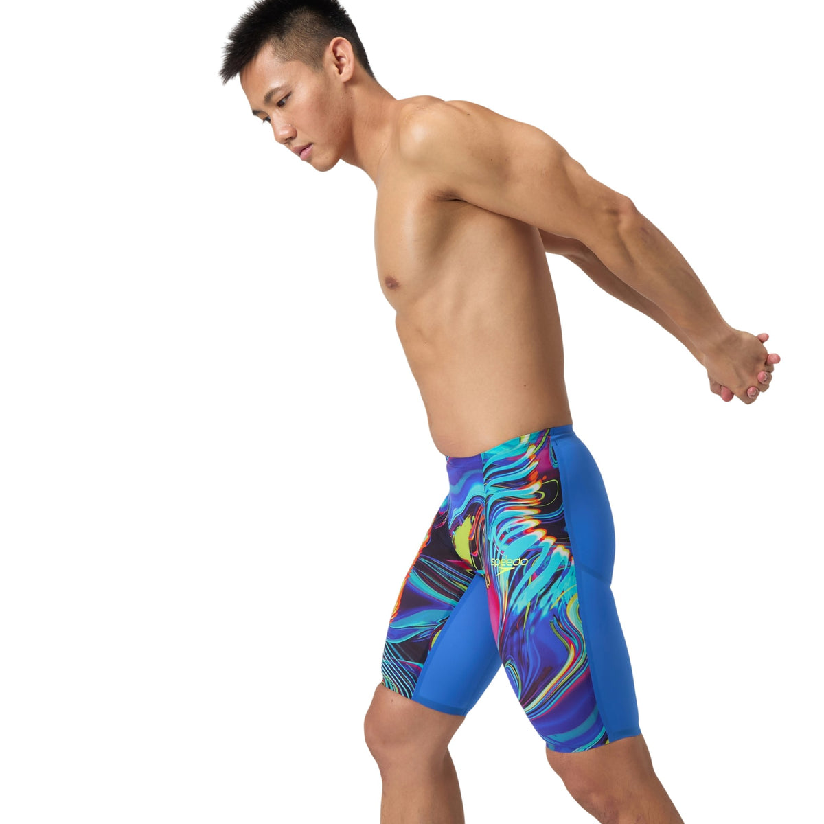 Multicoloured - Lifestyle - Speedo Mens Fastskin LZR Pure Valor 2.0 Psychedelic Jammer Shorts