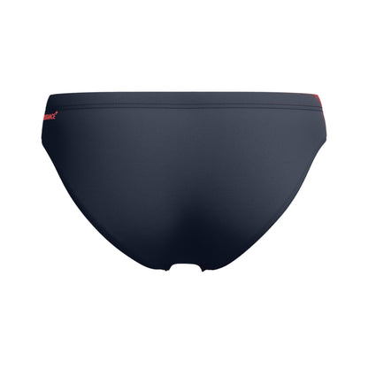Red-Black - Back - Speedo Mens Hyperboom Splice Endurance+ Swim Briefs