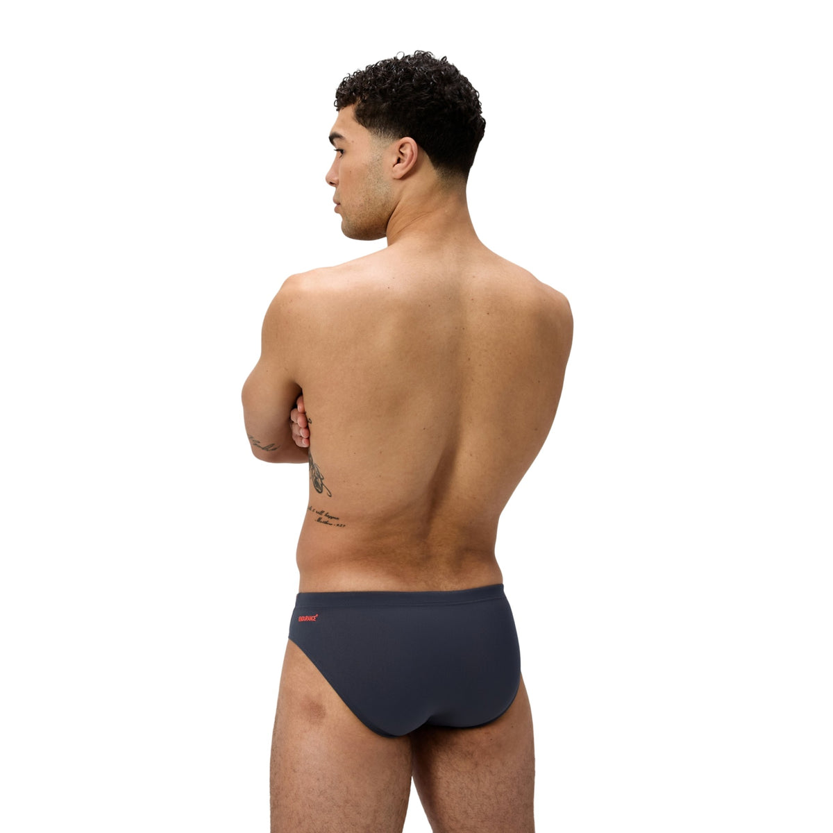 Red-Black - Lifestyle - Speedo Mens Hyperboom Splice Endurance+ Swim Briefs