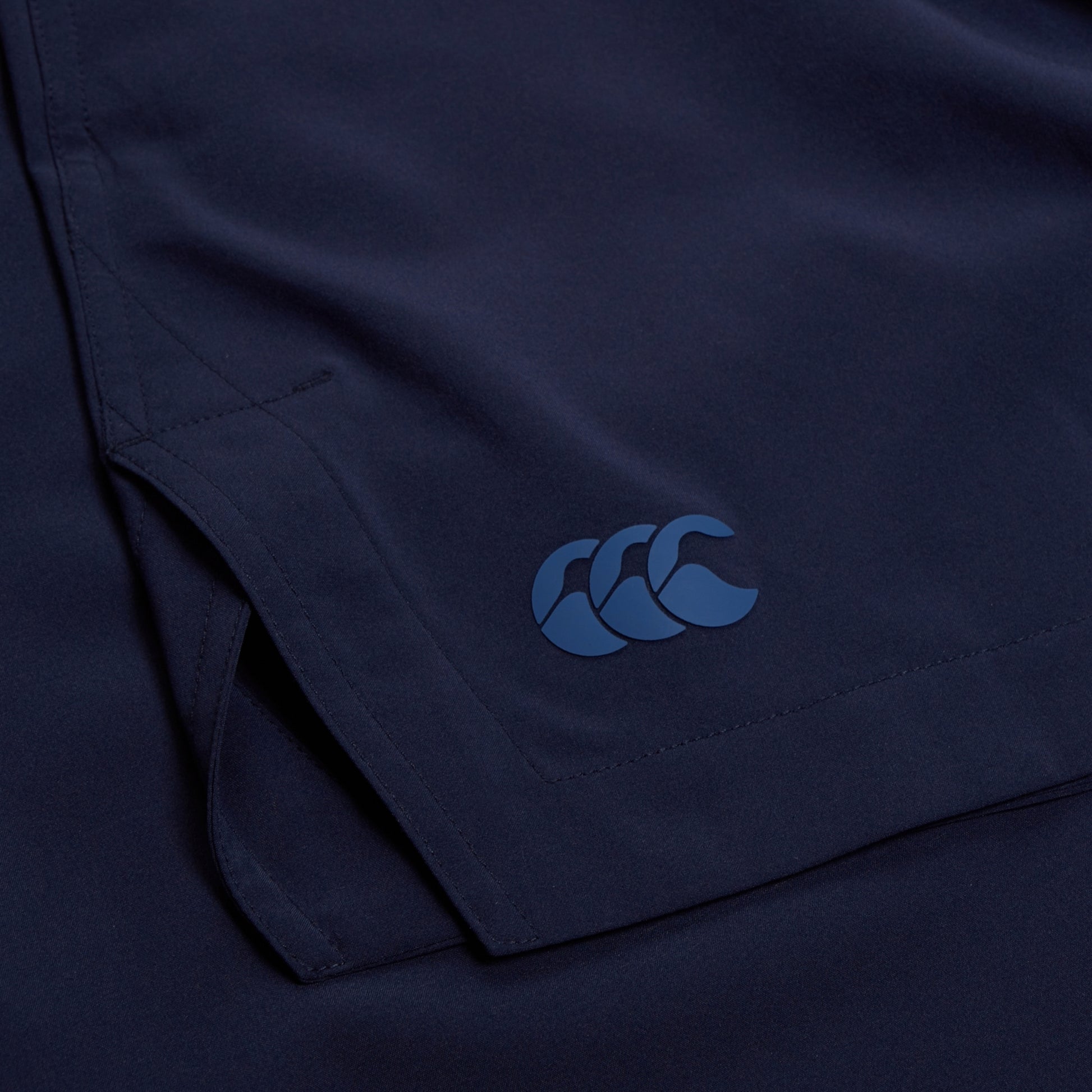 Navy - Side - Canterbury Mens Elite Woven Shorts