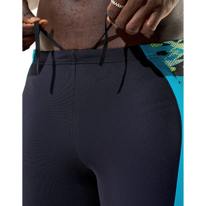 Blue - Side - Speedo Mens Hyperboom Splice Jammer Shorts