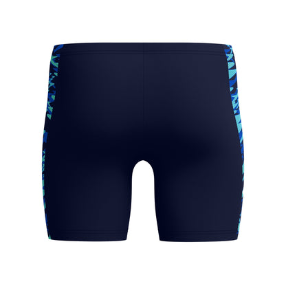 Navy - Back - Speedo Mens Hyperboom Splice Jammer Shorts