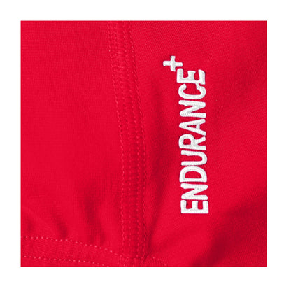 Red - Pack Shot - Speedo Girls Medalist Endurance+ One Piece Swimsuit