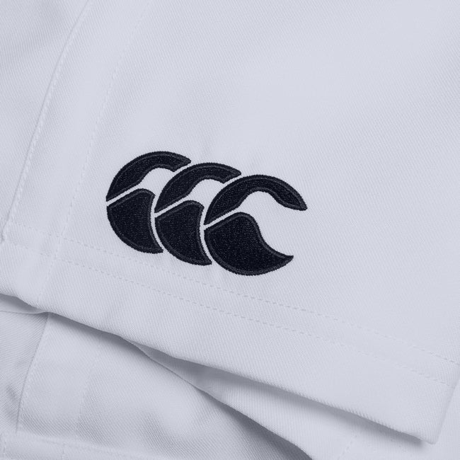 White - Side - Canterbury Mens Players Drill Shorts
