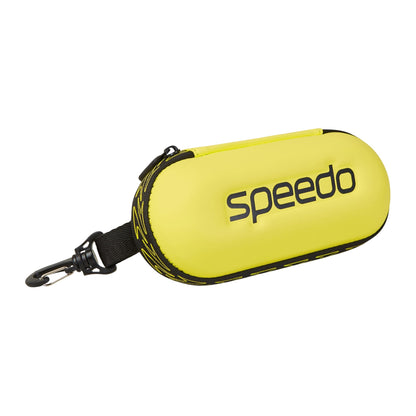 Yellow - Back - Speedo Logo Goggles Case