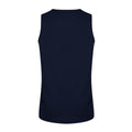 Navy - Back - Canterbury Mens Club Dry Tank Top