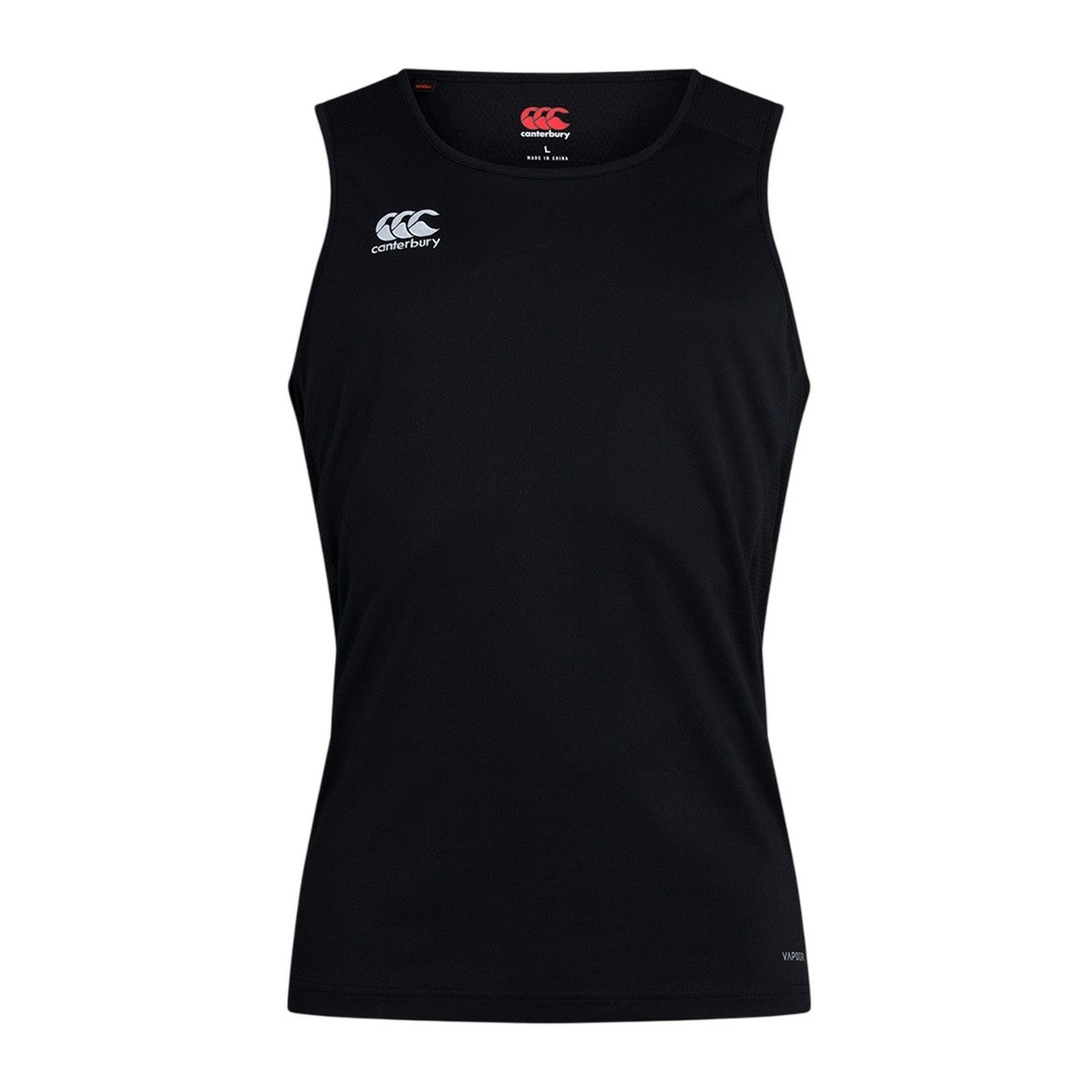 Black - Front - Canterbury Mens Club Dry Tank Top