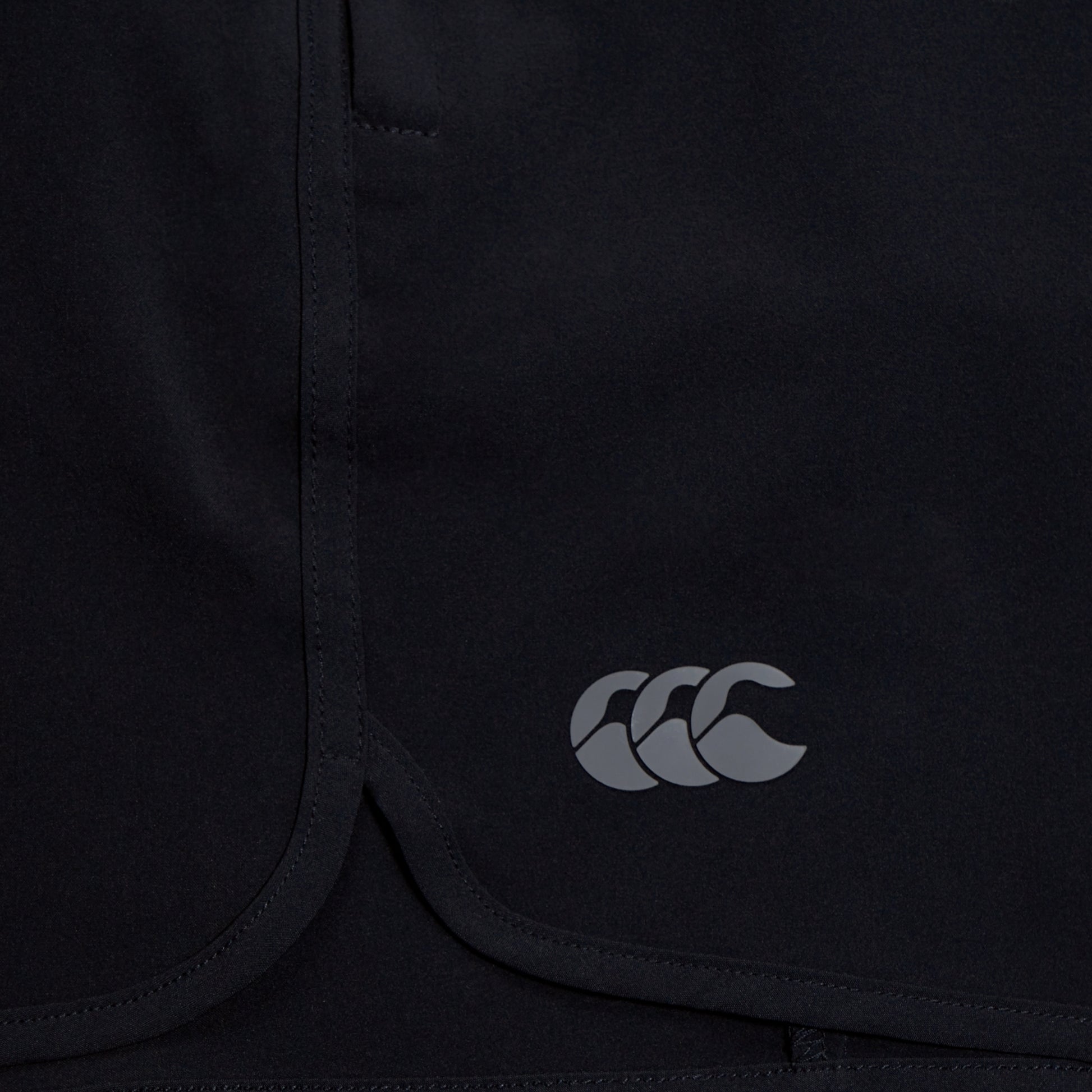 Black - Side - Canterbury Womens-Ladies Elite Woven Shorts