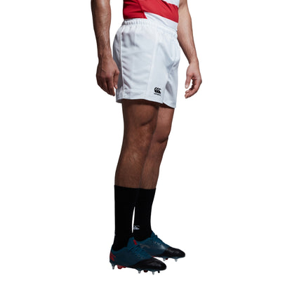 White - Lifestyle - Canterbury Mens Advantage Rugby Shorts
