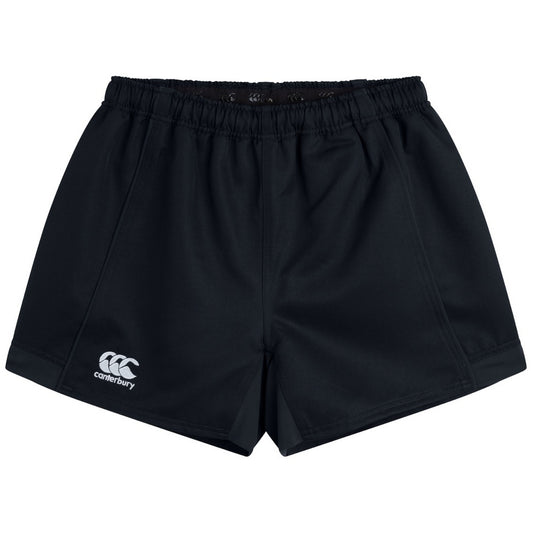 Black - Front - Canterbury Mens Advantage Rugby Shorts