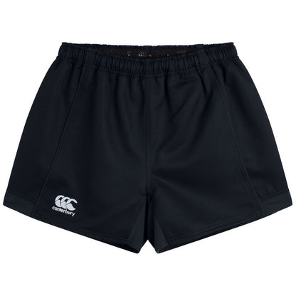 Black - Front - Canterbury Mens Advantage Rugby Shorts