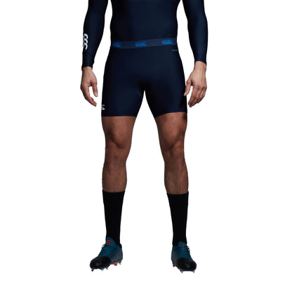 Navy - Lifestyle - Canterbury Mens Thermoreg Training Base Layer Shorts