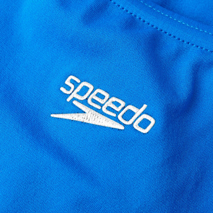 Blue - Side - Speedo Girls Medalist Endurance+ One Piece Swimsuit