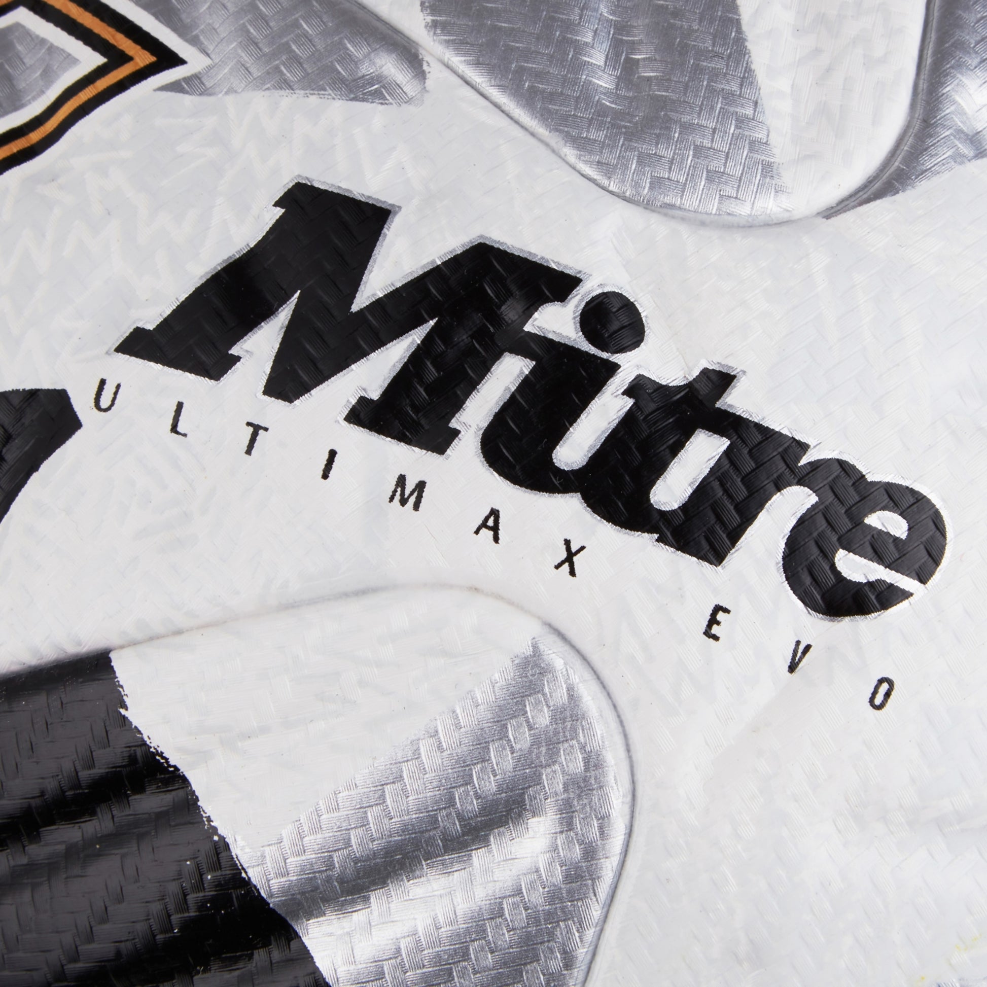 White-Silver-Black - Side - Mitre Ultimax Evo Football