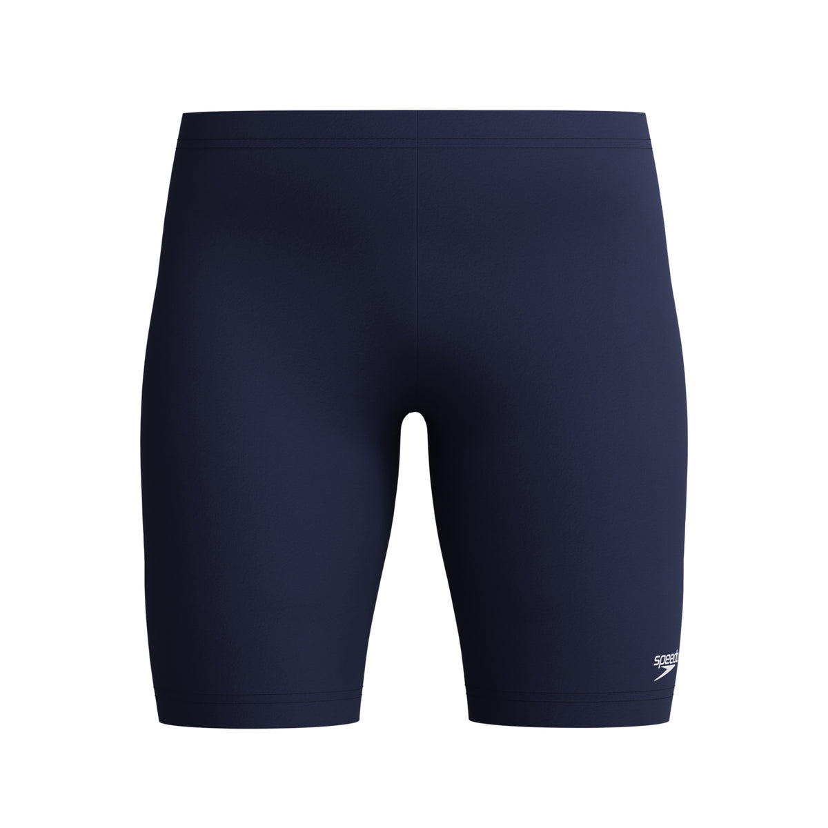 Navy - Front - Speedo Boys Logo Endurance+ Swim Shorts