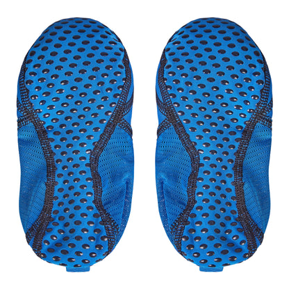 Blue - Back - Speedo Childrens-Kids Pool Socks