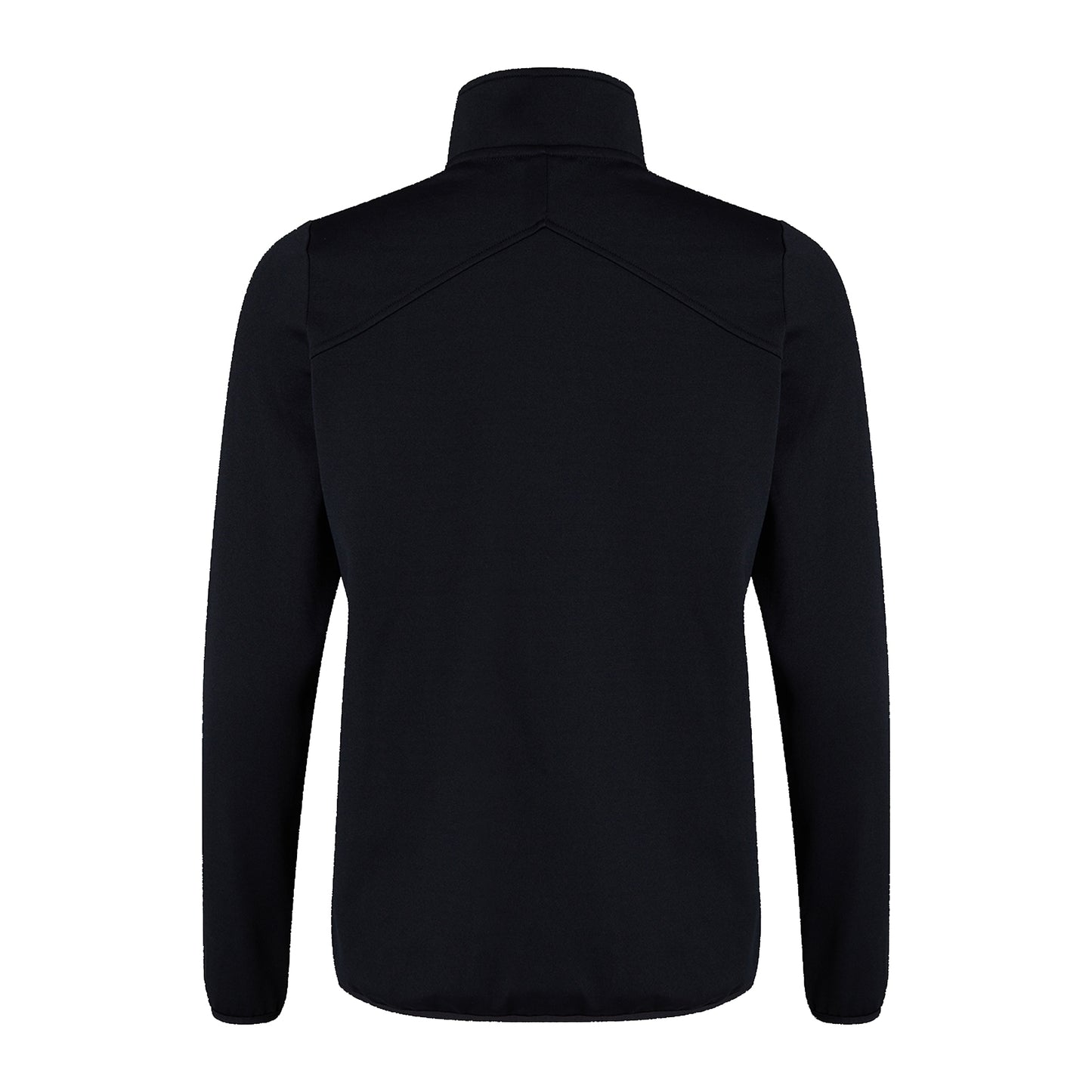 Black - Back - Canterbury Mens Club Quarter Zip Training Midlayer