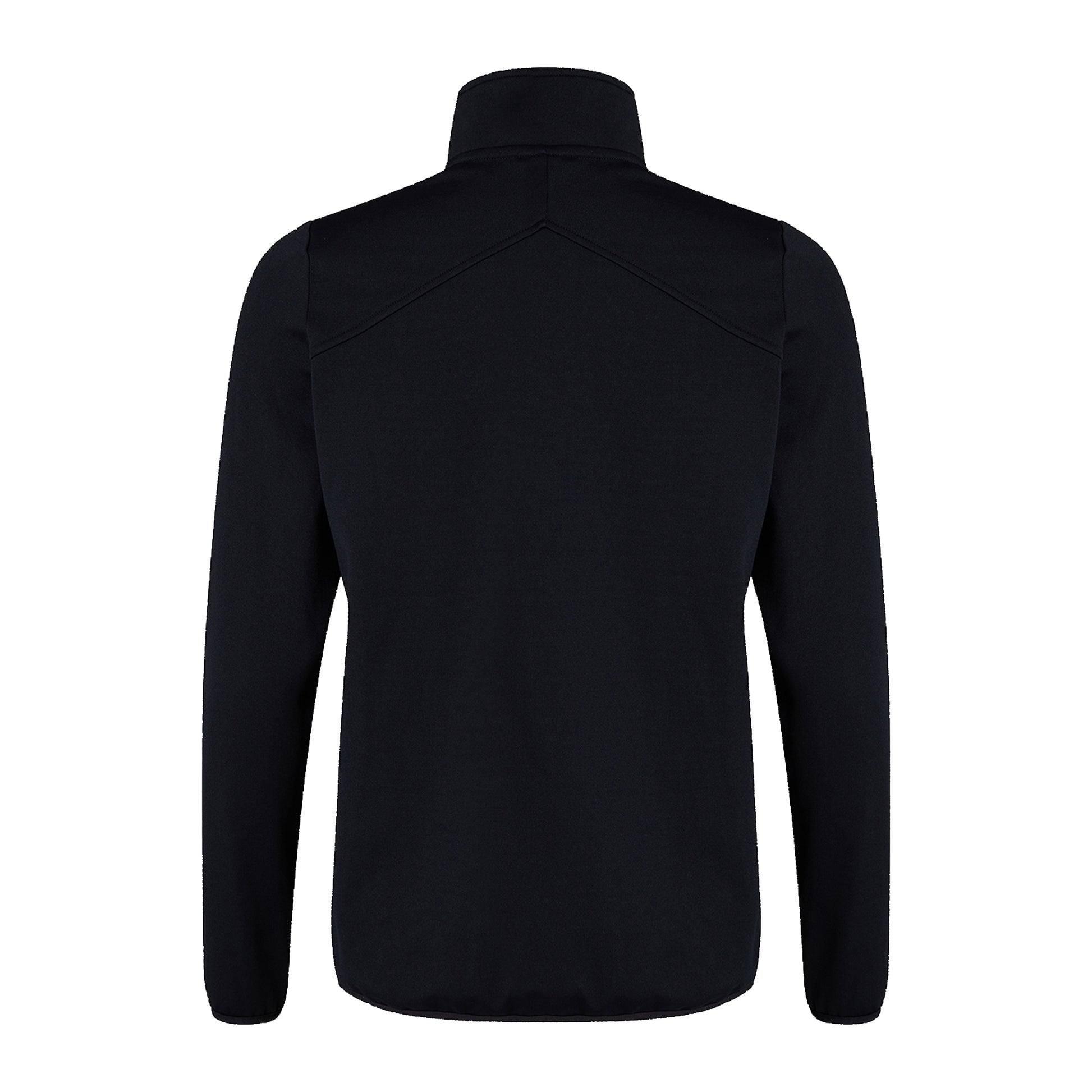 Black - Back - Canterbury Mens Club Quarter Zip Training Midlayer