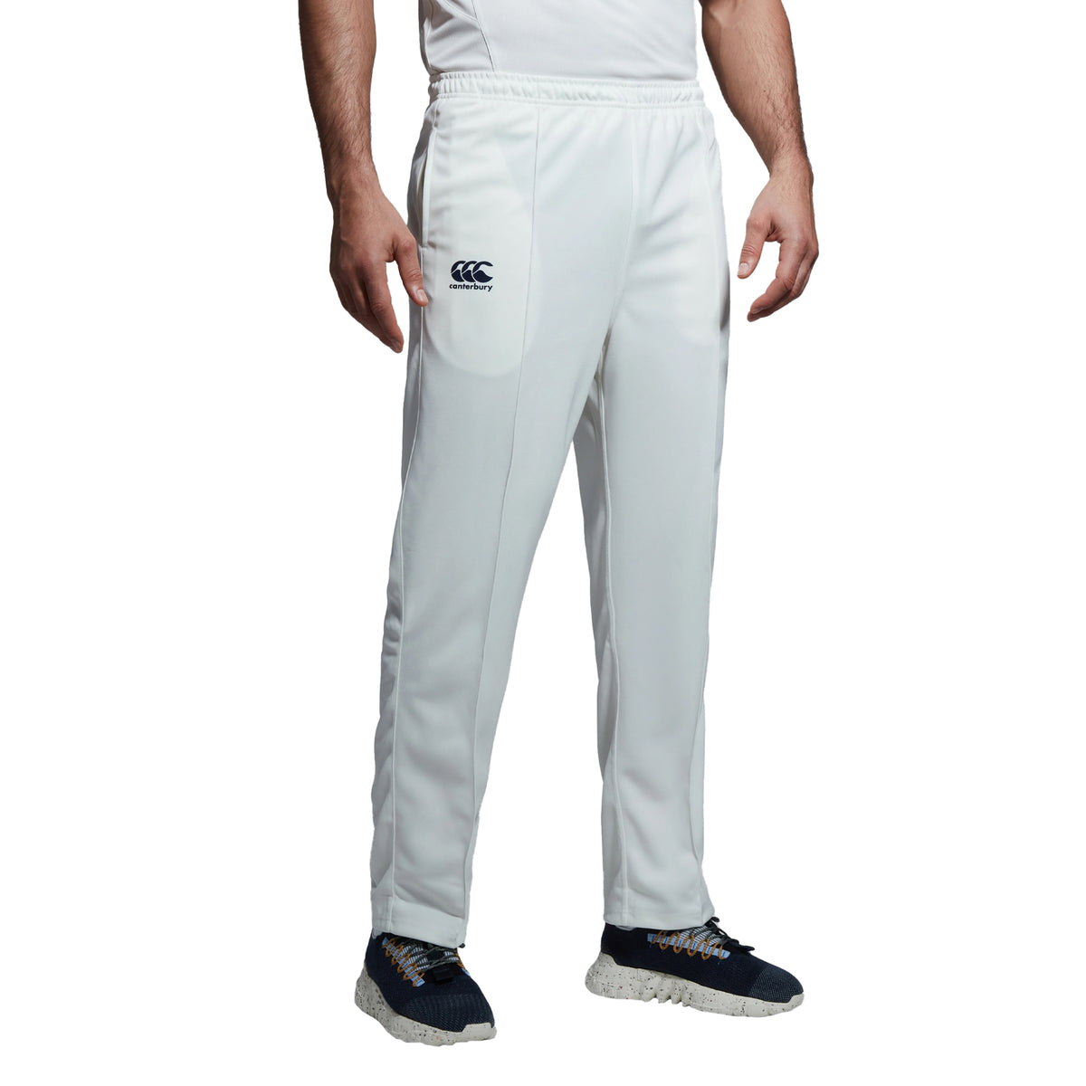 Cream - Pack Shot - Canterbury Mens Cricket Jogging Bottoms