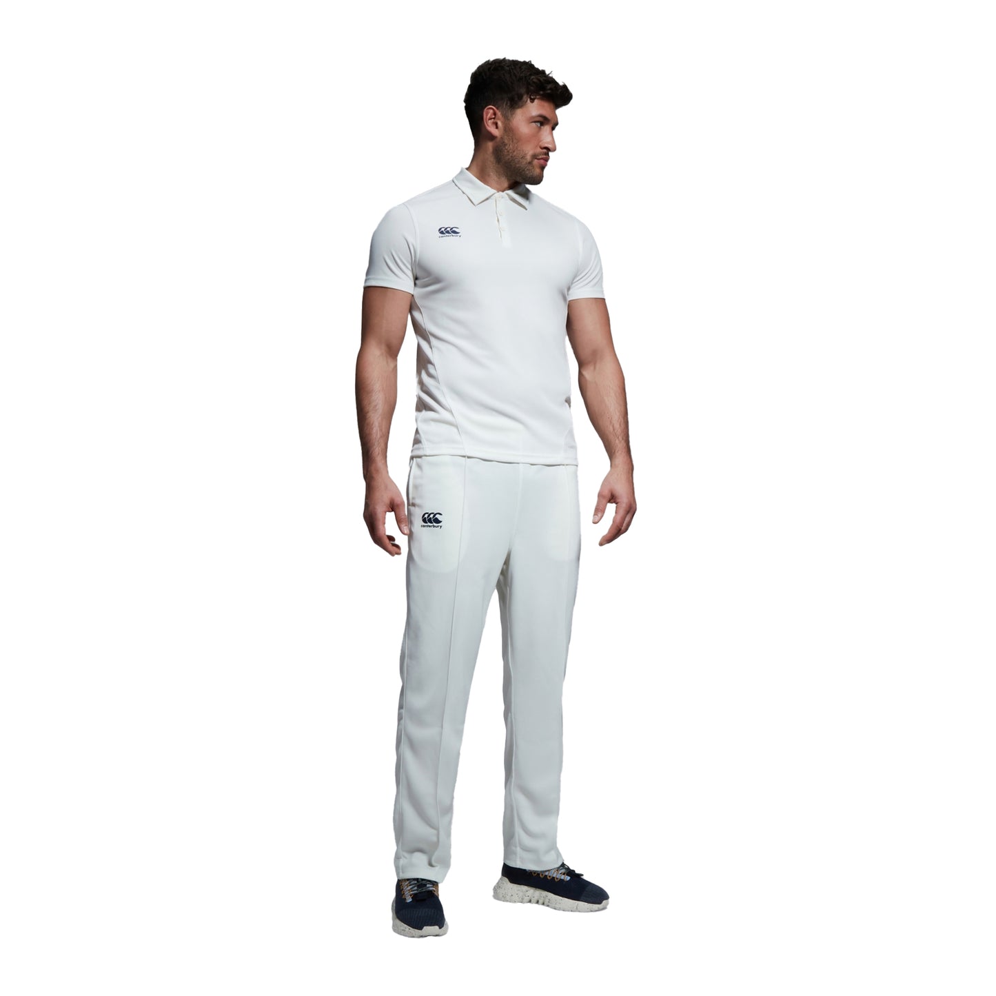 Cream - Pack Shot - Canterbury Mens Cricket Jogging Bottoms