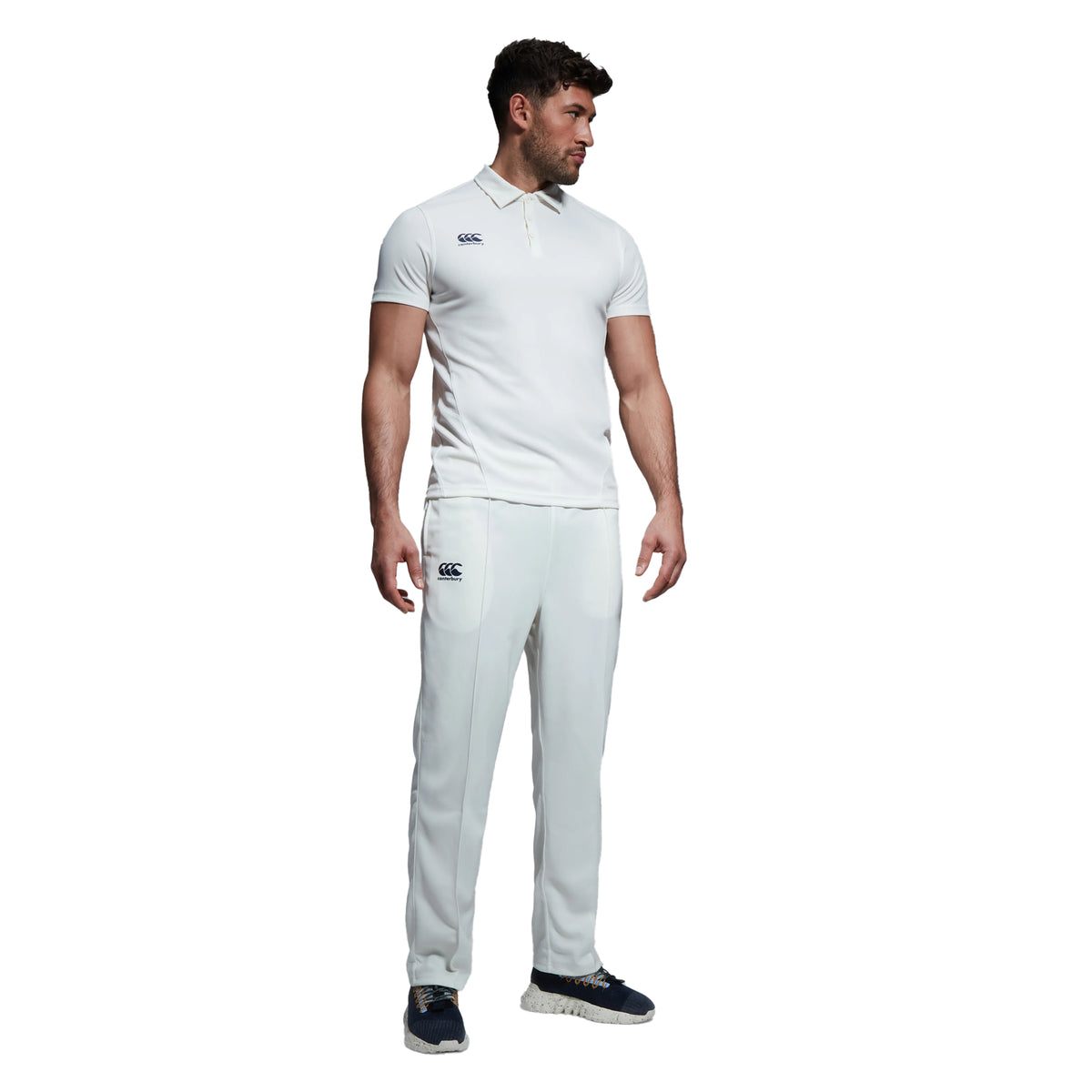 Cream - Close up - Canterbury Mens Cricket Jogging Bottoms